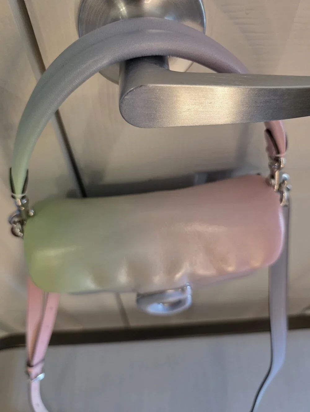 Coach Mini Pillow Tabby Pastel Ombre Leather Shoulder Bag Crossbody NEW CA084 - Picture 4 of 10